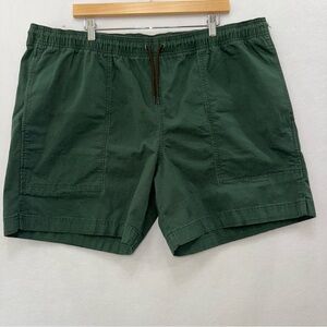 NEW Filson Men's Dry Falls Dark Moss Canvas Drawstring Shorts 7" Green XXL